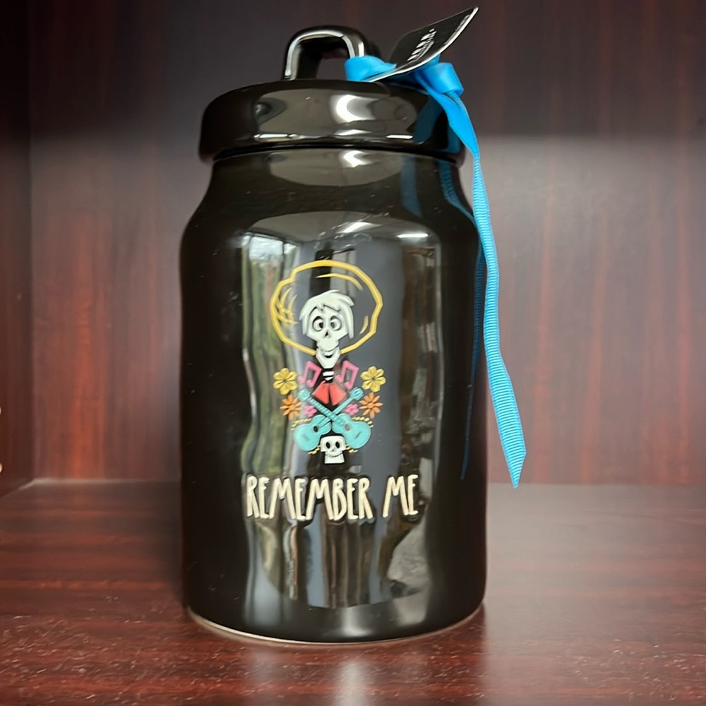 Rae Dunn Pixar REMEMBER ME Canister
